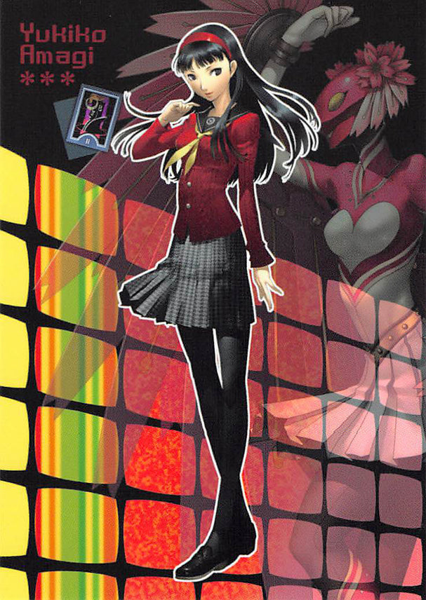 Shin Megami Tensei: Persona 4 Trading Card - No.04 Character Card-04 Yukiko Amagi (Yukiko) - Cherden's Doujinshi Shop - 1