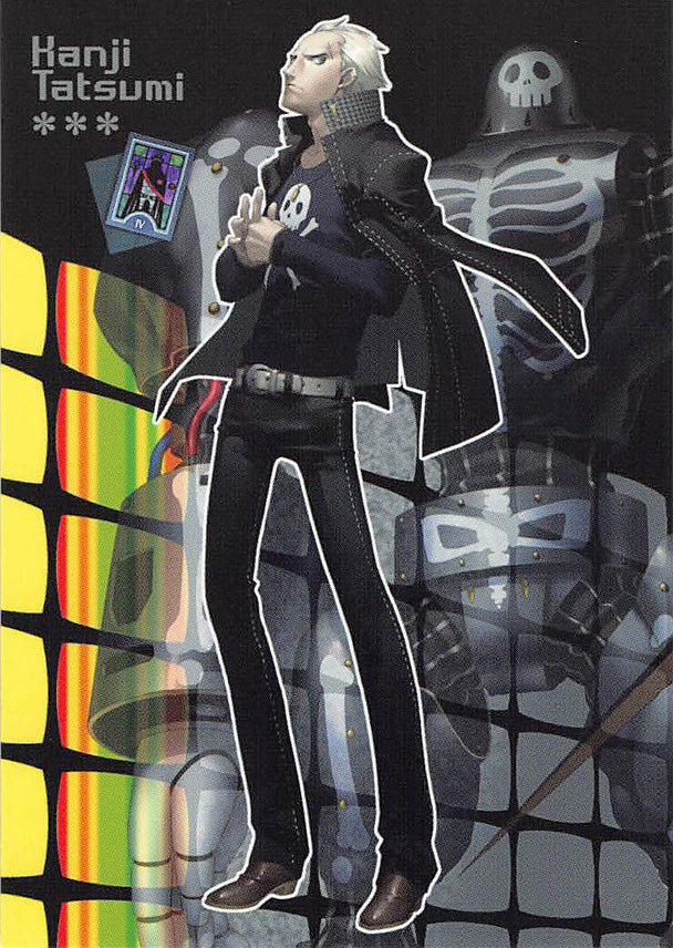 Shin Megami Tensei: Persona 4 Trading Card - No.05 Character Card-05 Kanji Tatsumi (Kanji) - Cherden's Doujinshi Shop - 1