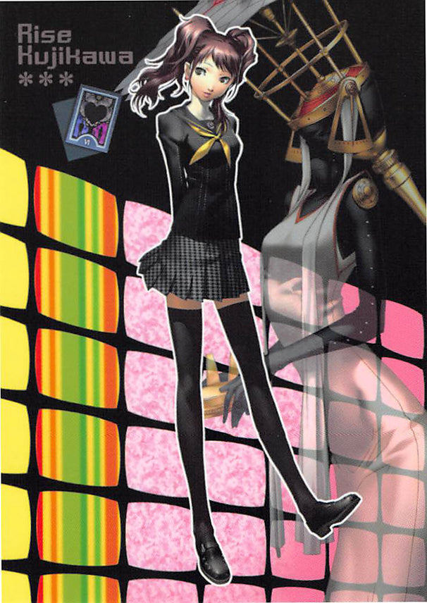 Shin Megami Tensei: Persona 4 Trading Card - No.07 Character Card-07 Rise Kujikawa (Rise) - Cherden's Doujinshi Shop - 1