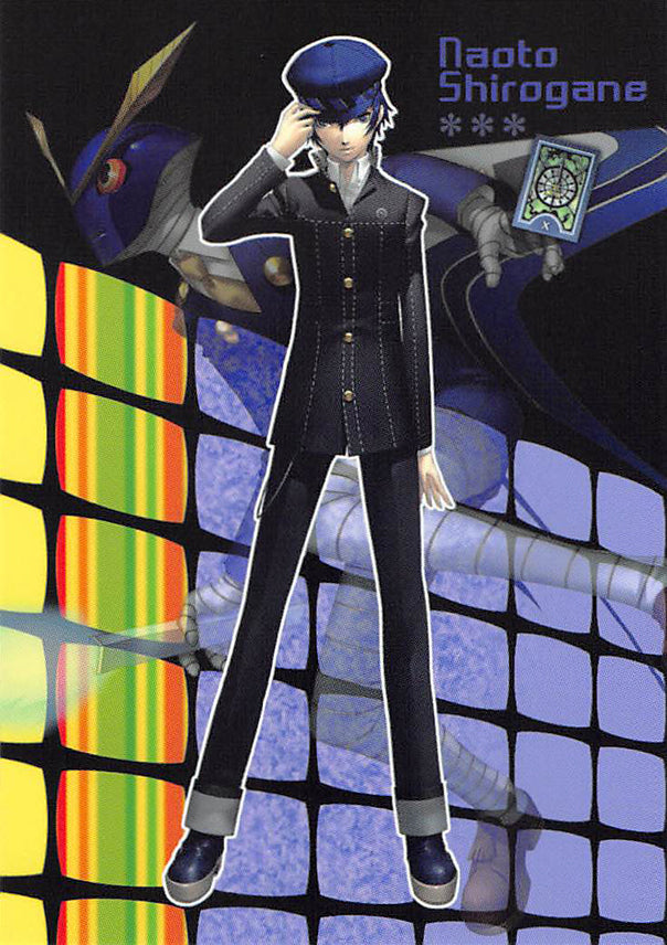 Shin Megami Tensei: Persona 4 Trading Card - No.08 Character Card-08 Naoto Shirogane (Naoto) - Cherden's Doujinshi Shop - 1