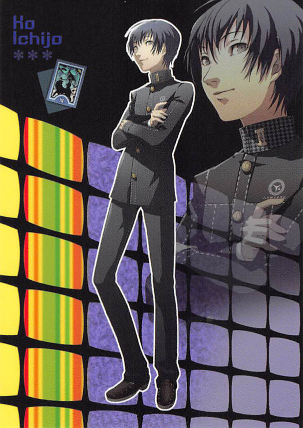 Shin Megami Tensei:  Persona 4 Trading Card - No.12   Character Card-12 Ko Ichijo (Kou Ichijo) - Cherden's Doujinshi Shop - 1