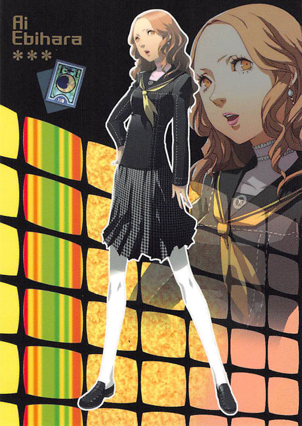 Shin Megami Tensei: Persona 4 Trading Card - No.15 Character Card-15 Ai Ebihara (Ai Ebihara) - Cherden's Doujinshi Shop - 1