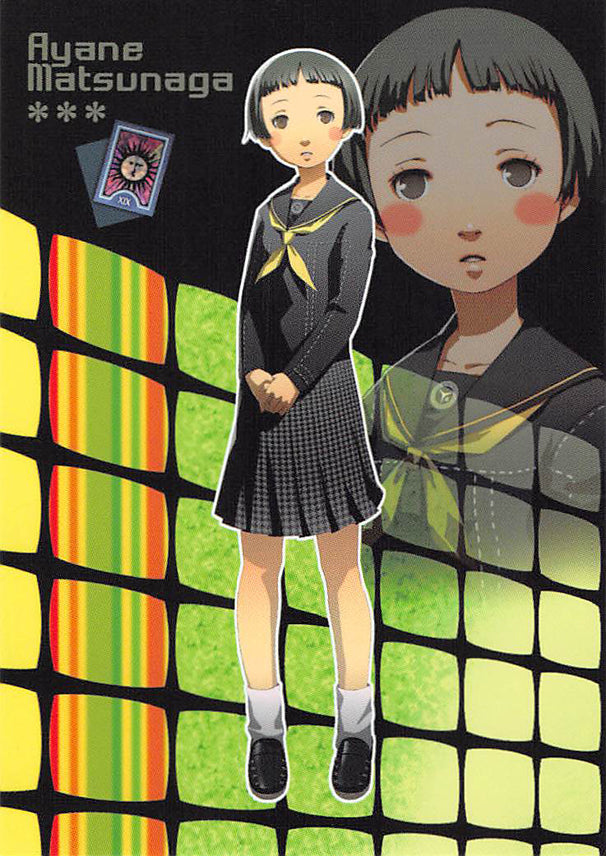 Shin Megami Tensei: Persona 4 Trading Card - No.16 Character Card-16 Ayane Matsunaga (Ayane Matsunaga) - Cherden's Doujinshi Shop - 1