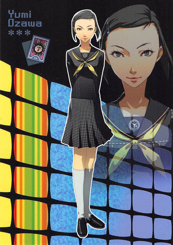 Shin Megami Tensei: Persona 4 Trading Card - No.17 Character Card-17 Yumi Ozawa (Yumi Ozawa) - Cherden's Doujinshi Shop - 1