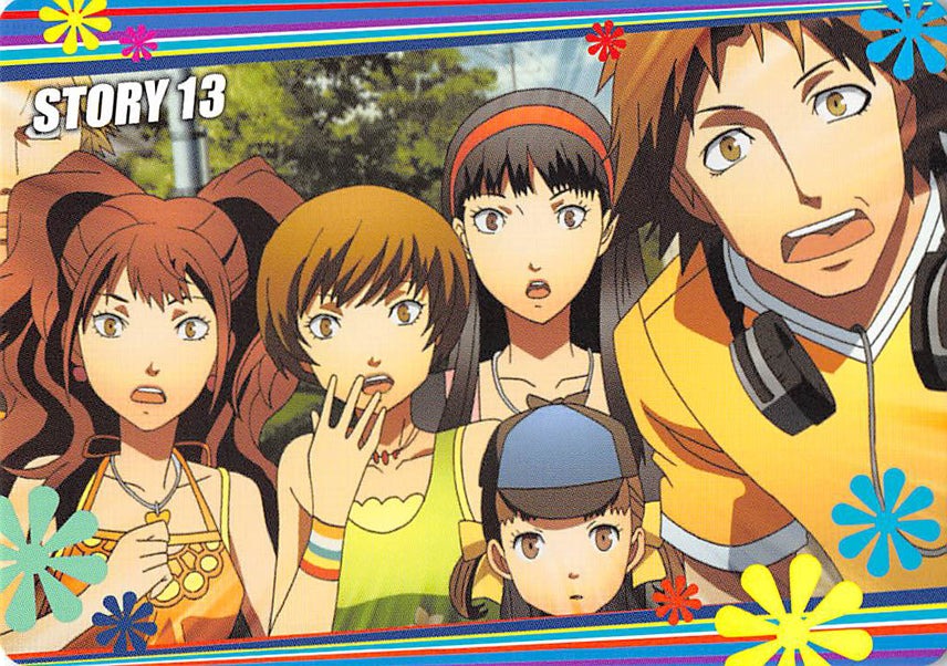 Shin Megami Tensei: Persona 4 Trading Card - Normal 02 Story Card 50 (Yosuke) - Cherden's Doujinshi Shop - 1