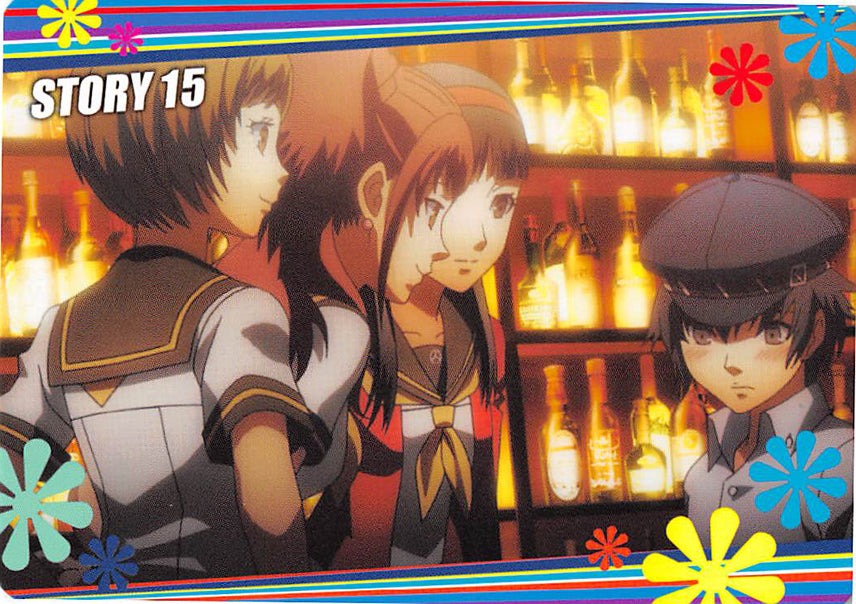 Shin Megami Tensei: Persona 4 Trading Card - Normal 10 Story Card 58 (Naoto) - Cherden's Doujinshi Shop - 1