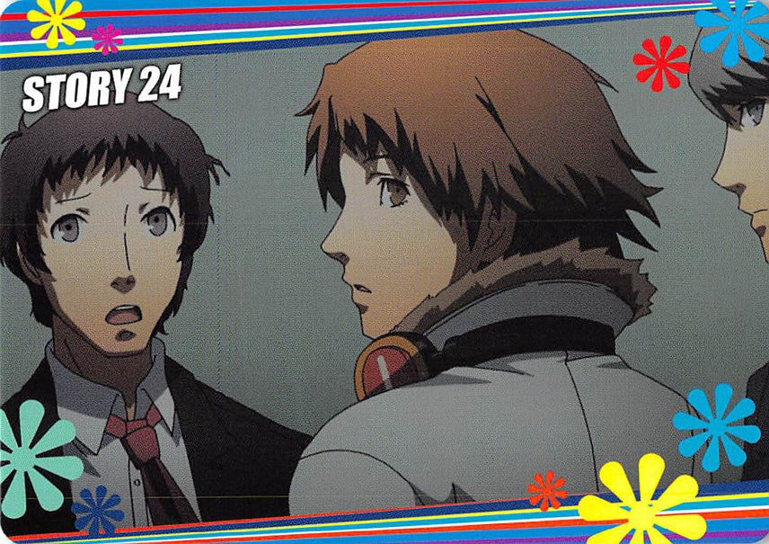 Shin Megami Tensei: Persona 4 Trading Card - Normal 46 Story Card 94 (Adachi) - Cherden's Doujinshi Shop - 1