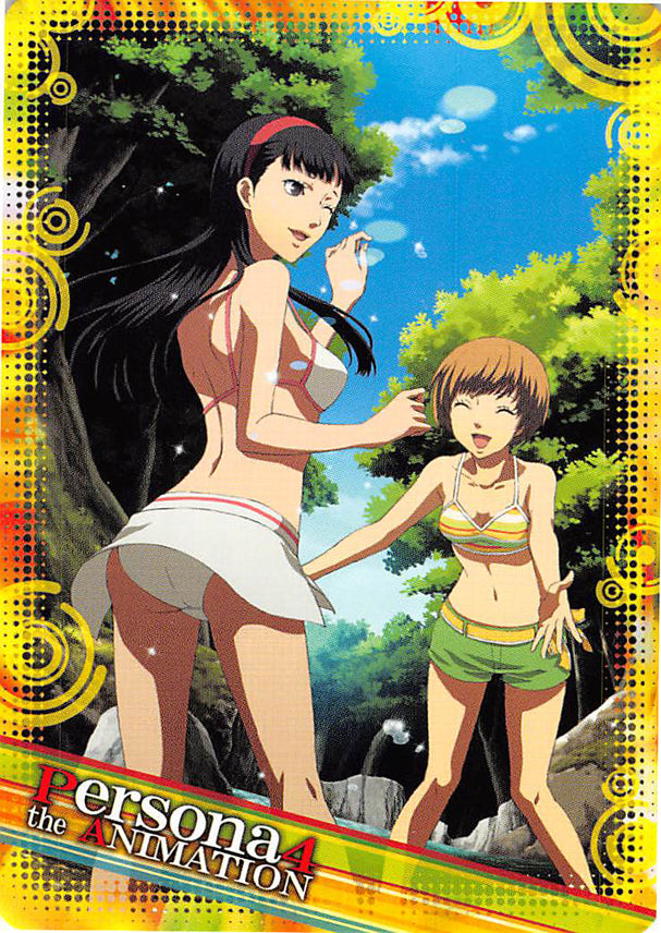 Shin Megami Tensei: Persona 4 Trading Card - Normal 65 Illustration Card-04 (Chie) - Cherden's Doujinshi Shop - 1