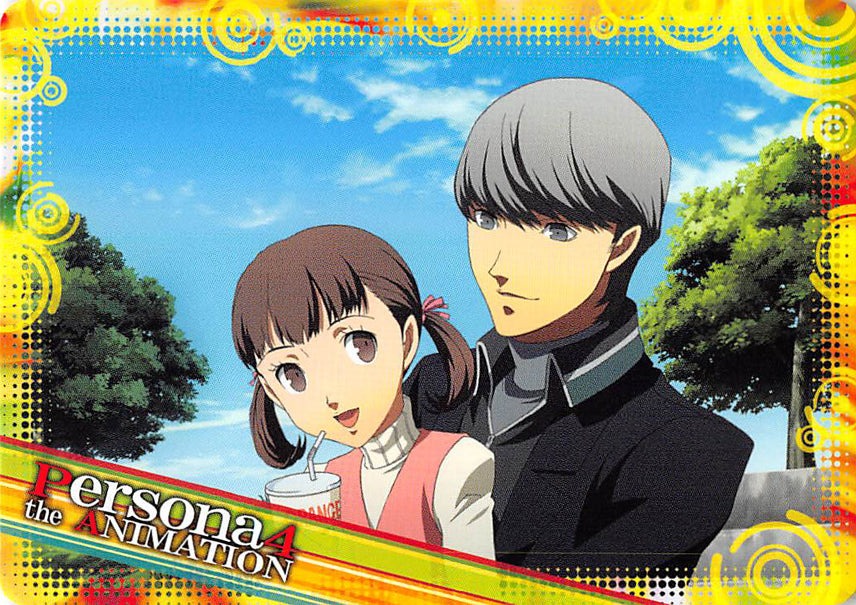 Shin Megami Tensei: Persona 4 Trading Card - Normal 71 Illustration Card-10 (Yu x Nanako) - Cherden's Doujinshi Shop - 1