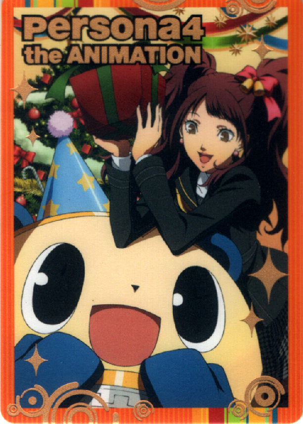 Shin Megami Tensei: Persona 4 Trading Card - SP 06 (Gold Foil) (Rise) - Cherden's Doujinshi Shop - 1