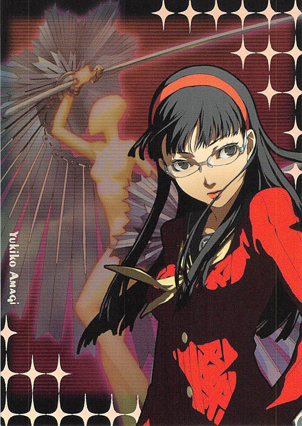 Shin Megami Tensei: Persona 4 Trading Card - Special Card-8 Yukiko Amagi (Silver Foil) (Yukiko) - Cherden's Doujinshi Shop - 1
