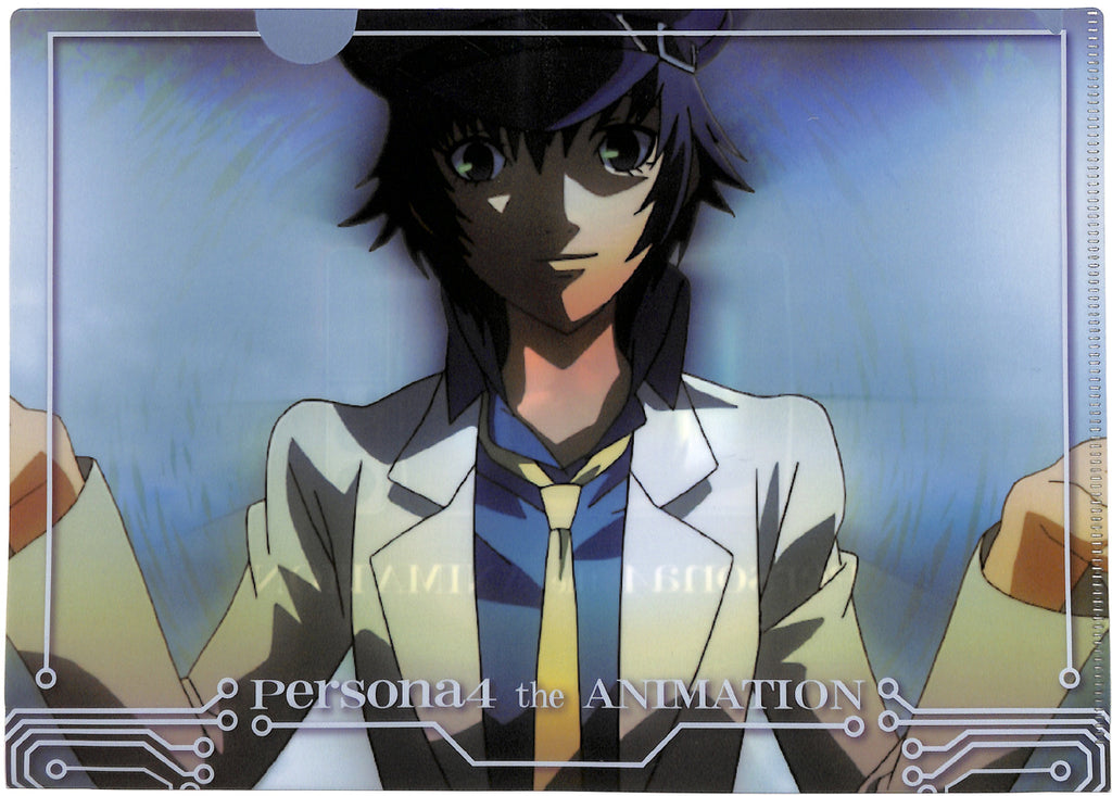 Persona 4 Clear File - Special Kuji Platinum Prize F 05 Type A Naoto Shirogane Lab Coat (Naoto Shirogane) - Cherden's Doujinshi Shop - 1