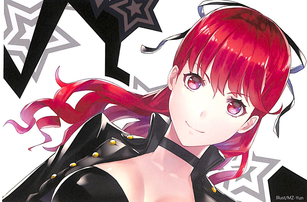 Persona 5 Postcard - Anu C96 Kasumi Yoshizawa VIOLET Promo Post Card (Kasumi Yoshizawa) - Cherden's Doujinshi Shop - 1