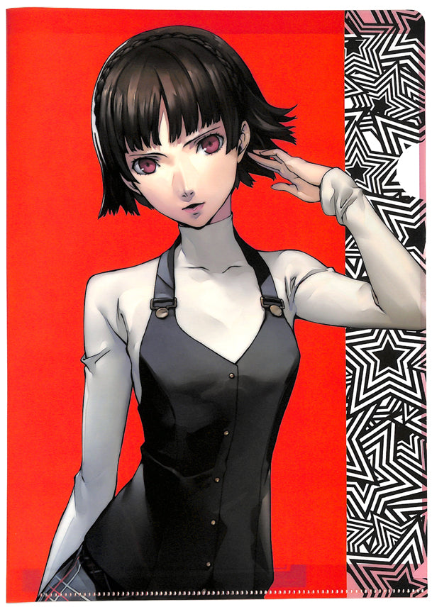 Persona 5 Clear File - Sega Lucky Kuji Light Prize A4 Clear File Makoto Niijima School Outfit (Makoto Niijima) - Cherden's Doujinshi Shop - 1