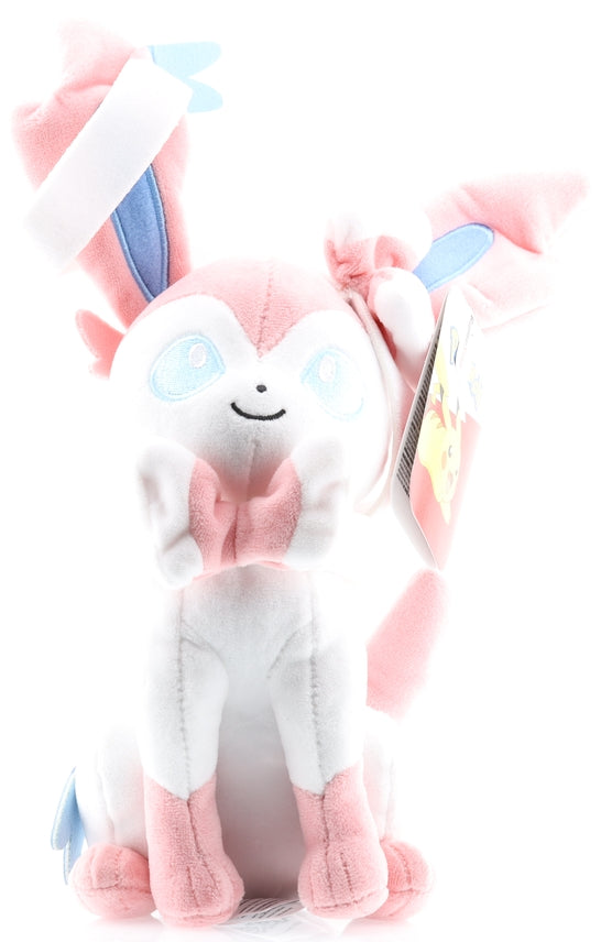 Pokemon Plush - Gamestop Jazwares Plush Pokemon Eeveelution AST: Sylveon (Sylveon) - Cherden's Doujinshi Shop - 1