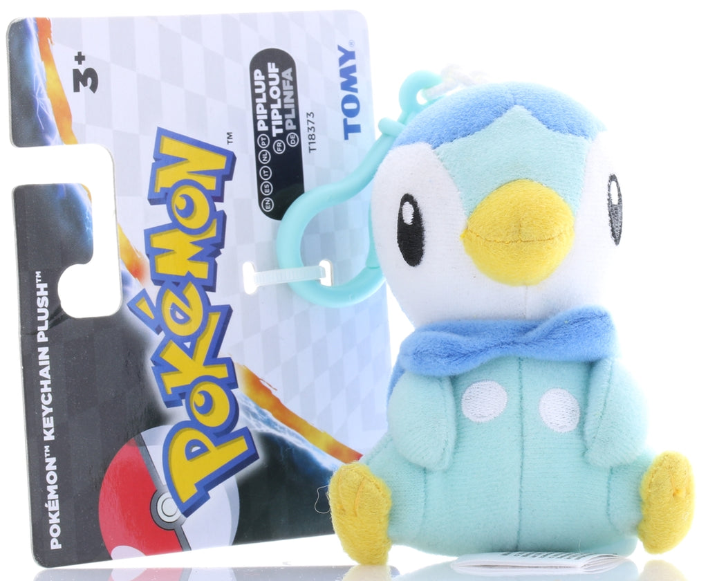 Pokemon Plush - Tomy Keychain Plush: Piplup (Piplup) - Cherden's Doujinshi Shop - 1
