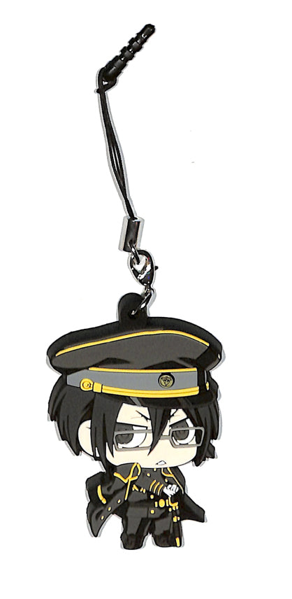Psycho-Pass Strap - C87 Goods: Ginoza Nobuchika Psycho-Pass Chimi Chara (Military Outfit) Rubber Strap (Ginoza Nobuchika) - Cherden's Doujinshi Shop - 1