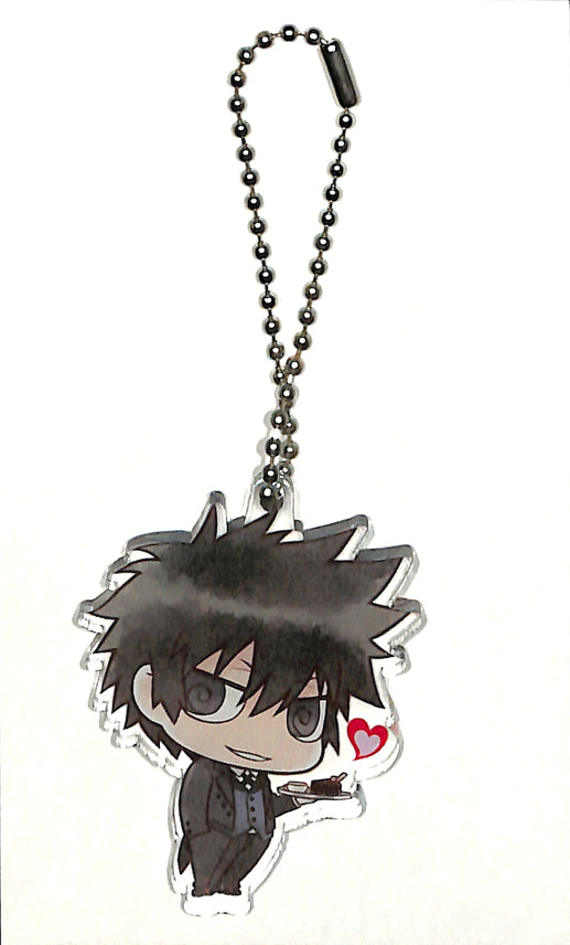 Psycho-Pass Keychain - Noitamina Exclusive Acrylic Key Holder: Shinya Kogami Butler Version (Shinya Kogami) - Cherden's Doujinshi Shop - 1