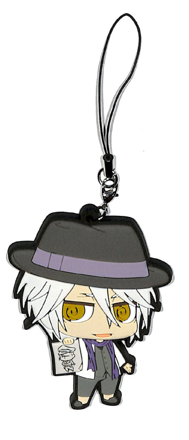 Psycho-Pass Strap - Psycho-Pass Rubber Strap Shogo Makishima (Drawing / Hat with Purple Band) (Shogo Makishima) - Cherden's Doujinshi Shop - 1