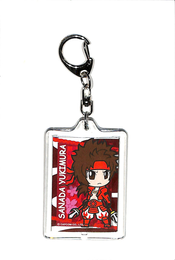 Sengoku Basara Keychain - Date Masamune and Sanada Yukimura Acrylic Key Holder (Masamune Date) - Cherden's Doujinshi Shop - 1