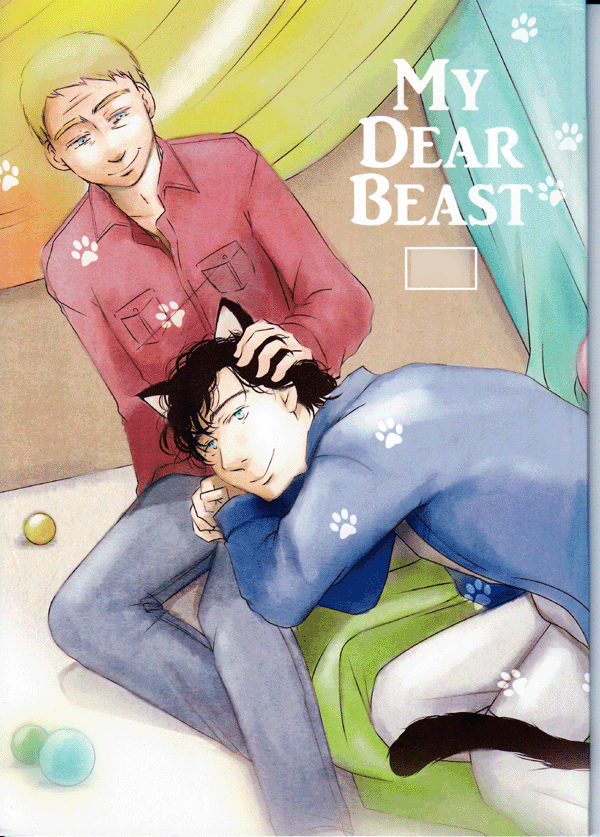 BBC Sherlock Doujinshi Comic Book Sherlock Holmes x John Watson My Dear Beast