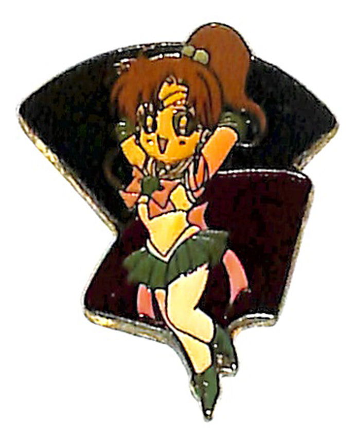 Sailor Moon Pin - Kanebo Miracle Pins Sailor Stars Sailor Jupiter Red Blue Bars (Sailor Jupiter) - Cherden's Doujinshi Shop - 1