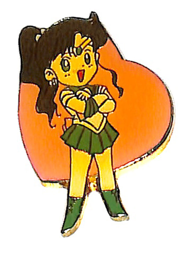Sailor Moon Pin - Kanebo Miracle Pins S Part 1 Sailor Jupiter Pink Heart (Sailor Jupiter) - Cherden's Doujinshi Shop - 1