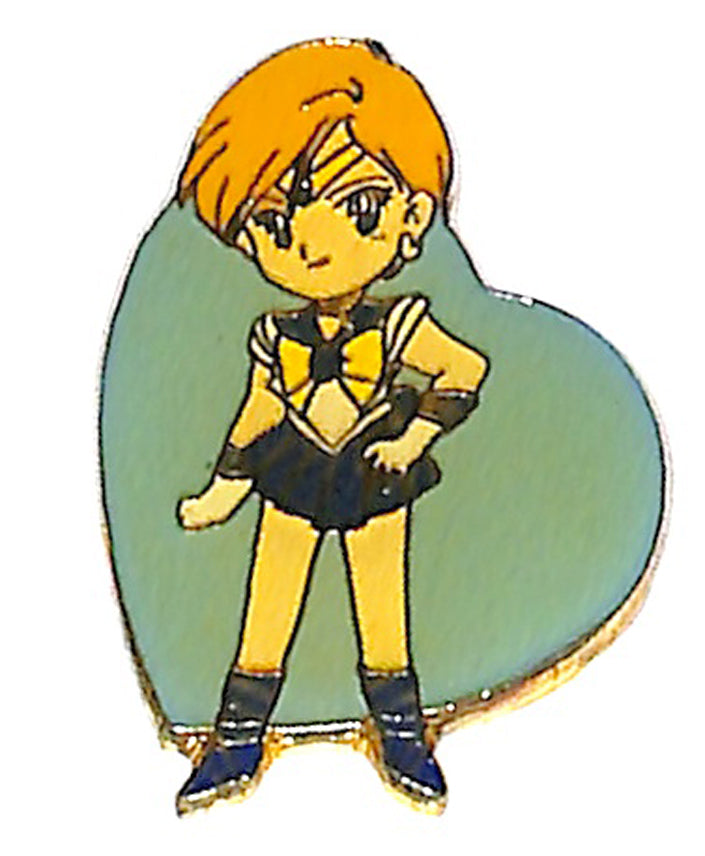 Sailor Moon Pin - Kanebo Miracle Pins S Part 1 Sailor Uranus Blue Heart (Sailor Uranus) - Cherden's Doujinshi Shop - 1