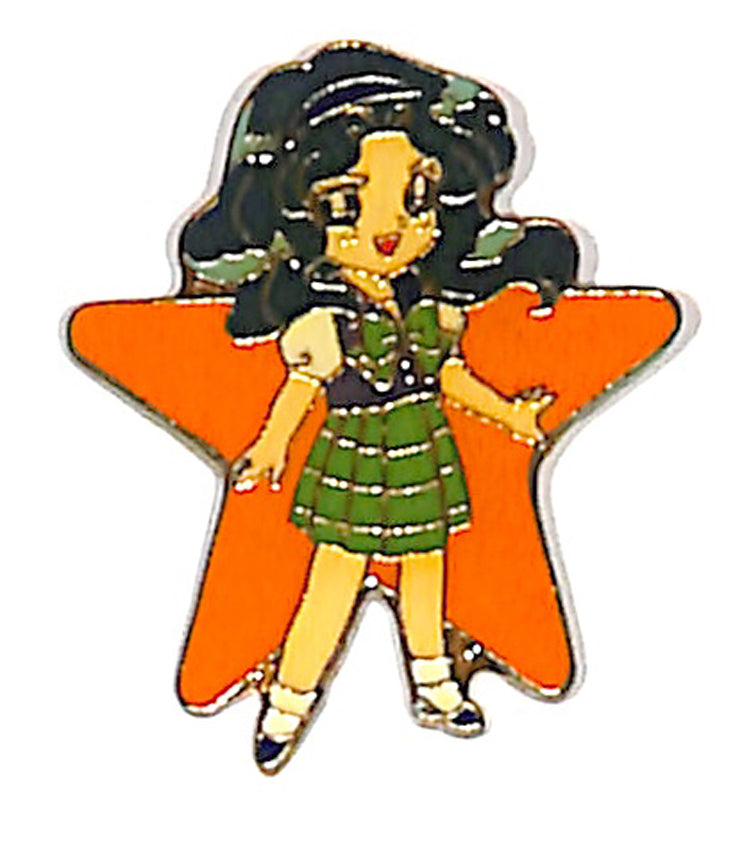 Sailor Moon Pin - Kanebo Miracle Pins S Part 2 Michiru Kaiou Orange Star (Sailor Neptune) - Cherden's Doujinshi Shop - 1