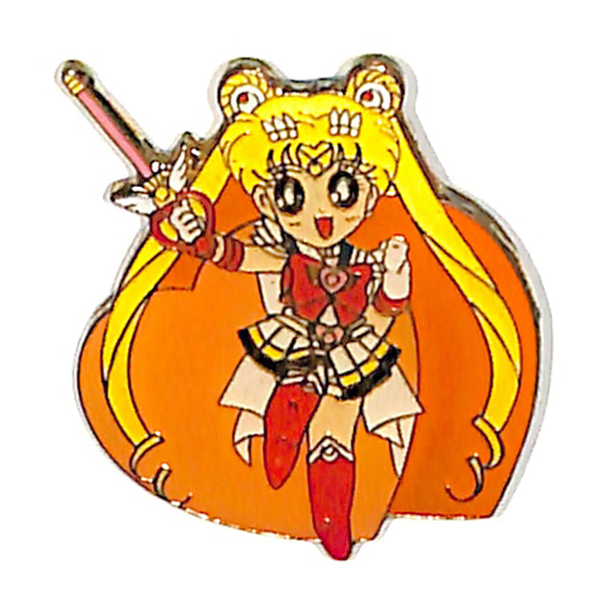 Sailor Moon Pin - Kanebo Miracle Pins SS Part 1 Super Sailor Moon Double Heart (Sailor Moon) - Cherden's Doujinshi Shop - 1