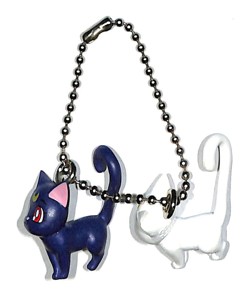 LilStowies Artemis Luna Cat Key Chain, Sailor Moon Key Chain Charms