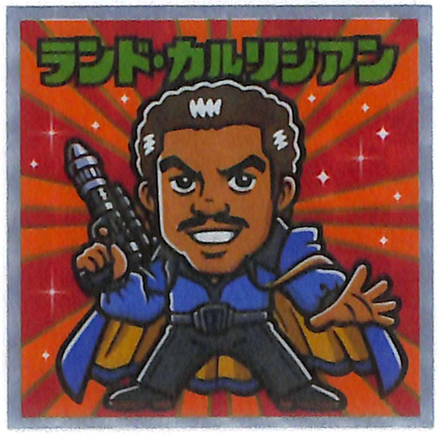 Star Wars Sticker - Bikkuri Manchoco Episode IV V VI Collection No.17 Resistance Lando Calrissian (Lando Calrissian) - Cherden's Doujinshi Shop - 1