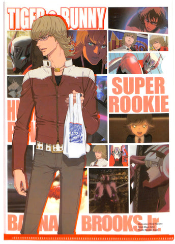 Tiger & Bunny Clear File - Lawson 2013.01 Limited Original A4 Clear File Barnaby Brooks Jr Super Rookie (Barnaby) - Cherden's Doujinshi Shop - 1