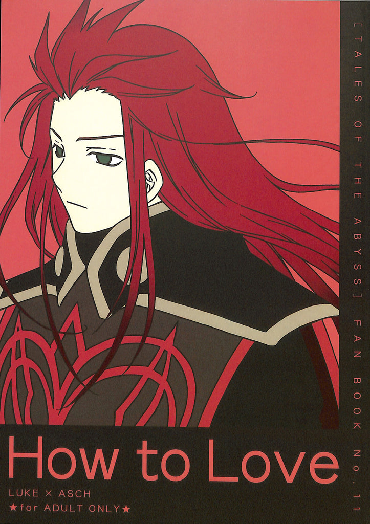 Tales of the Abyss Doujinshi - How to Love (Luke x Asch) - Cherden's Doujinshi Shop - 1