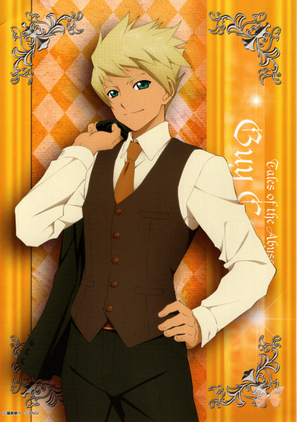 Tales of the Abyss Poster - Photo Collection Album Tales of Series Dress Up Collection Bromide: Guy Cecil (Guy) - Cherden's Doujinshi Shop