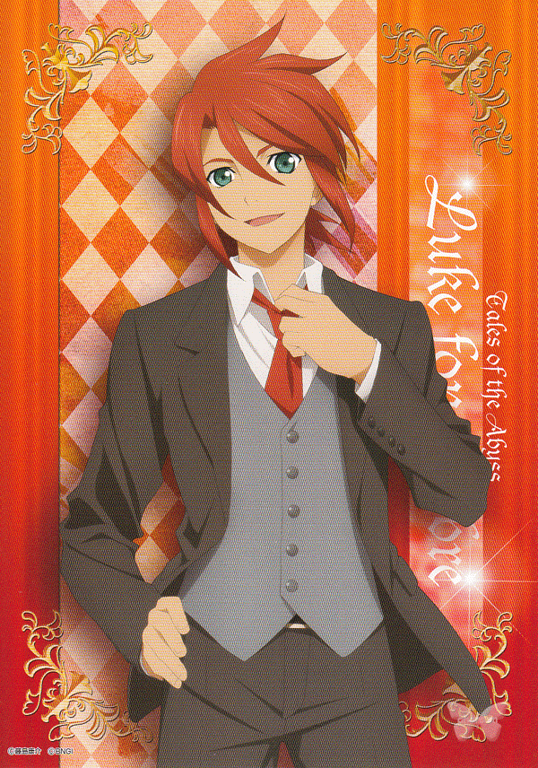 Tales of the Abyss Poster - Photo Collection Album Tales of Series Dress Up Collection Bromide: Luke fon Fabre (Luke) - Cherden's Doujinshi Shop