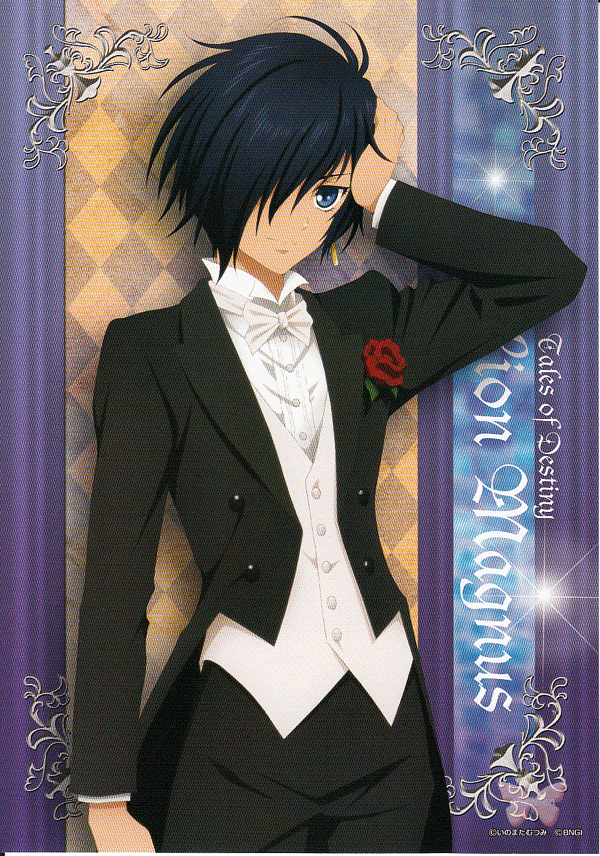 Tales of Destiny Poster - Photo Collection Album Tales of Series Dress Up Collection Bromide: Leon Magnus (Leon) - Cherden's Doujinshi Shop
