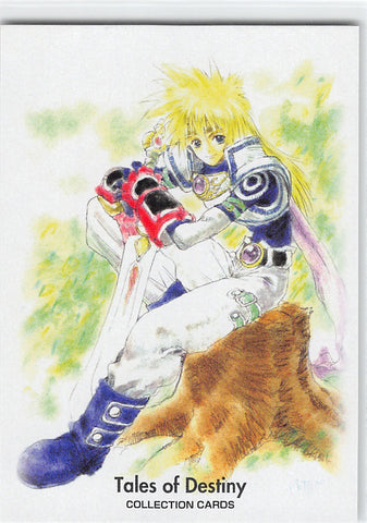 Tales of Destiny Trading Card - 10 Normal Collection Cards Swodian Masters: Stan Aileron (Stahn) - Cherden's Doujinshi Shop - 1