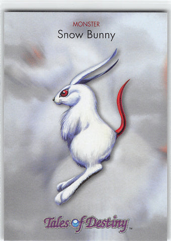 Tales of Destiny Trading Card - 63 Normal Collection Cards Monster: Snow Bunny (Snow Bunny) - Cherden's Doujinshi Shop - 1