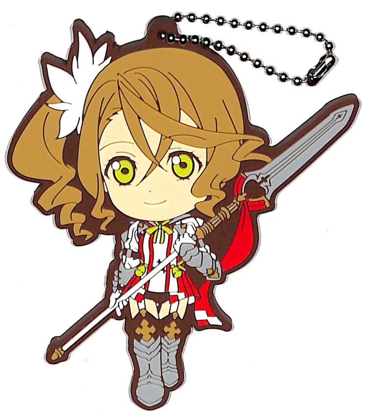 Tales of Zestiria Keychain - CraneKing Kyun Chara Illustrations Tales of Zestiria the Cross Chara-Community Plaza Exclusive: Alisha Big Rubber Keychain (Alisha Diphda) - Cherden's Doujinshi Shop - 1