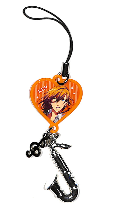 Uta no Prince-sama Strap - Maji Love 2000 Percent Instrument Strap: Ren Jinguji (Ren Jinguji) - Cherden's Doujinshi Shop - 1