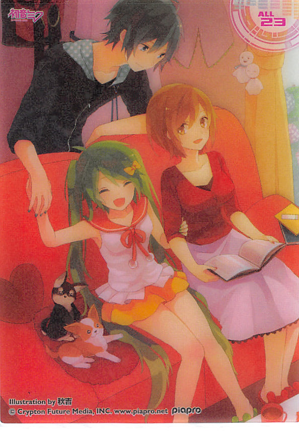 Vocaloid Trading Card - ALL 23 (HOLO) Clear Card Collection Miku Hatsune (Collection 5) (Miku Hatsune) - Cherden's Doujinshi Shop - 1