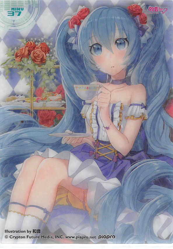 Vocaloid Trading Card - MIKU 37 (HOLO) Clear Card Collection Miku Hatsune (Collection 2) (Miku Hatsune) - Cherden's Doujinshi Shop - 1