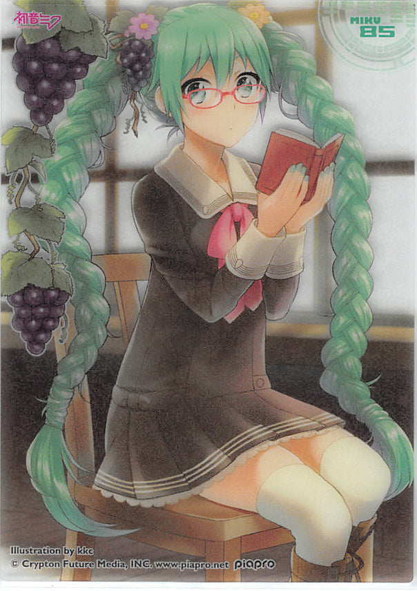 Vocaloid Trading Card - MIKU 85 (HOLO) Clear Card Collection Miku Hatsune (Collection 5) (Miku Hatsune) - Cherden's Doujinshi Shop - 1