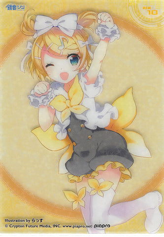 Vocaloid Trading Card - RIN 10 (HOLO) Clear Card Collection Rin Kagamine (Collection 2) (Rin Kagamine) - Cherden's Doujinshi Shop - 1