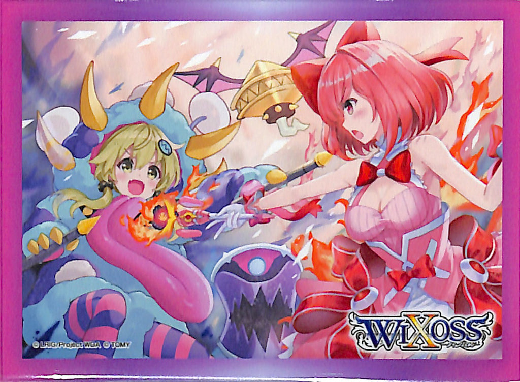 Wixoss Trading Card Sleeve - Changing Diva ITTEN-TOPPA Box Promo Card Sleeves WXDi-P02 (Hirana Asu) - Cherden's Doujinshi Shop - 1