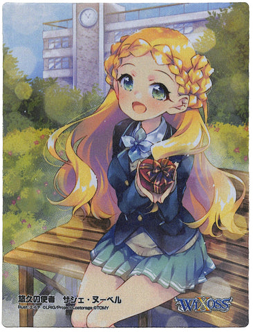 Wixoss Playmat - WXEX-01 Unlimited Selector Carton Promo Mini Playmat Sashe Nouvelle Eternal Messenger (Sashe Nouvelle) - Cherden's Doujinshi Shop - 1