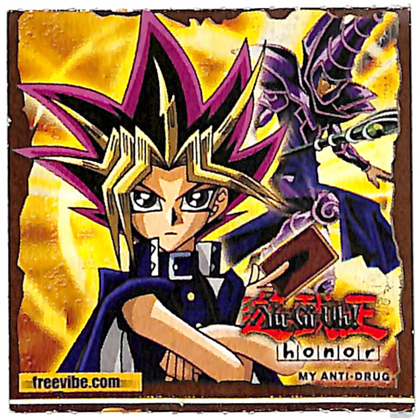 YuGiOh! Duel Monsters Sticker - Freevibe Yami Yugi Anti-Drug Sticker (Yami Yugi) - Cherden's Doujinshi Shop - 1