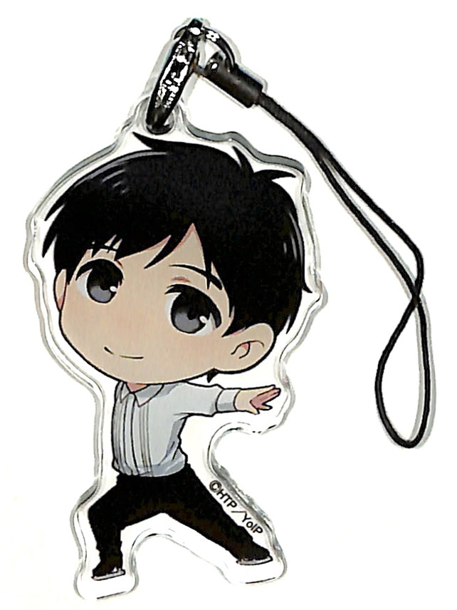 Yuri!!! on Ice Strap - Chara Form Acrylic Strap Collection Vol.1 Yuuri Katsuki White Shirt (Yuuri Katsuki) - Cherden's Doujinshi Shop - 1