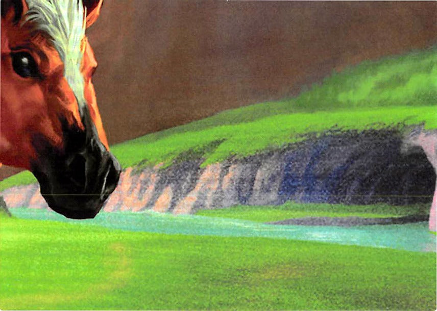 Legend of Zelda Trading Card - 101 Silver FOIL Puzzle Card Eldin Volcano (Skyward Sword) (Puzzle Card) - Cherden's Doujinshi Shop - 1